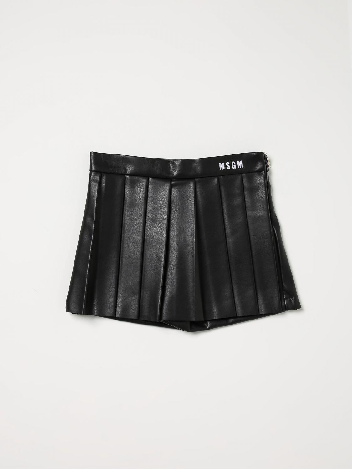 Skirt MSGM KIDS Kids colour Black