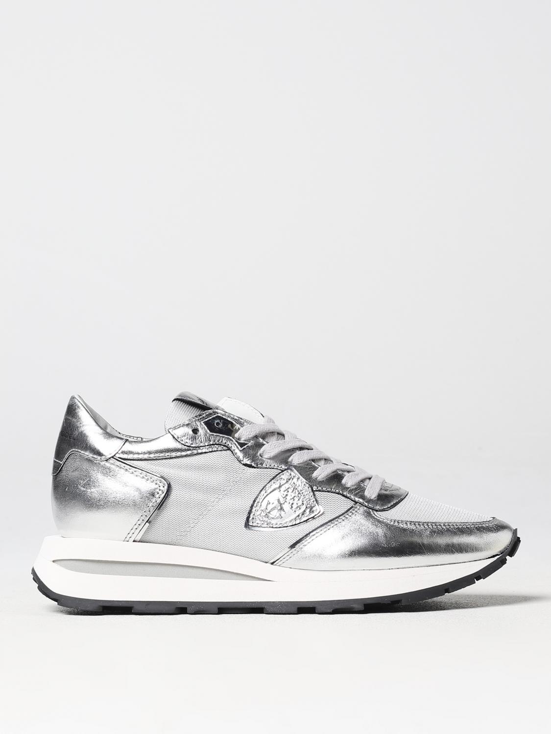 Sneakers PHILIPPE MODEL Woman Colour Silver