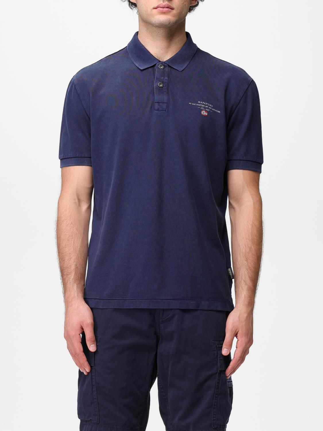 Polo Shirt NAPAPIJRI Men colour Blue