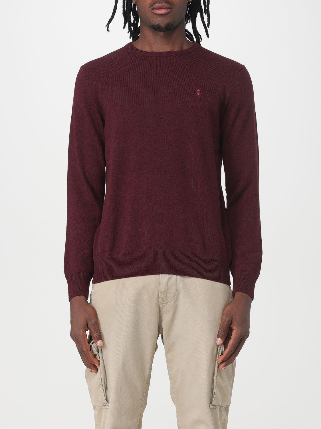 Jumper POLO RALPH LAUREN Men colour Burgundy