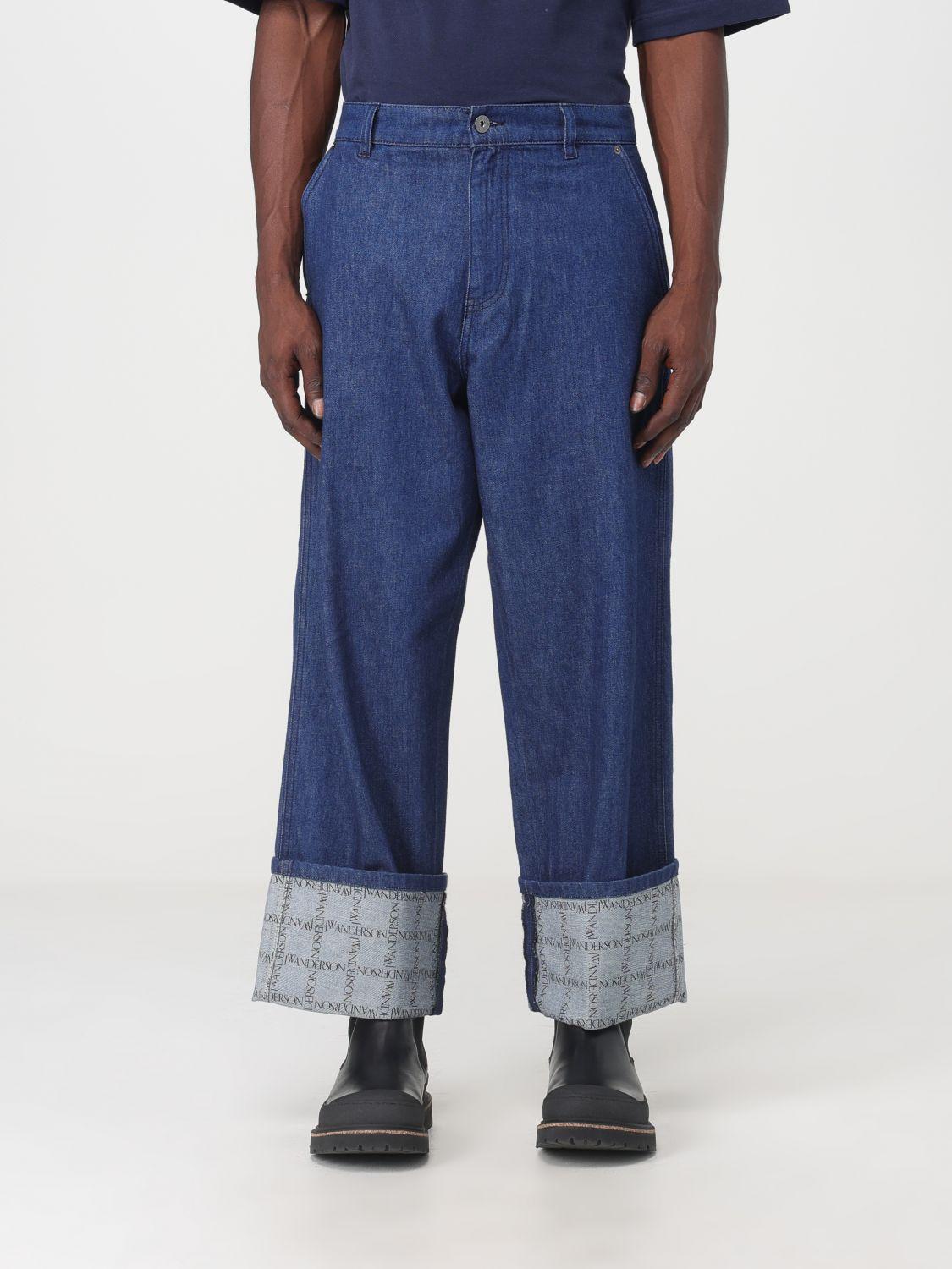 Jeans JW ANDERSON Men colour Blue