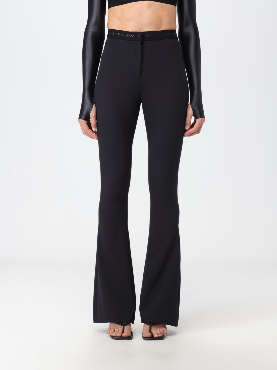 Trousers VERSACE JEANS COUTURE Woman colour Black