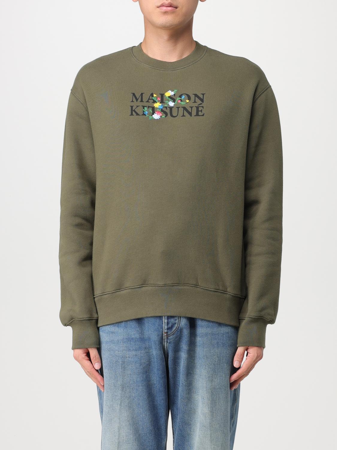 Sweatshirt MAISON KITSUNÉ Men colour Military