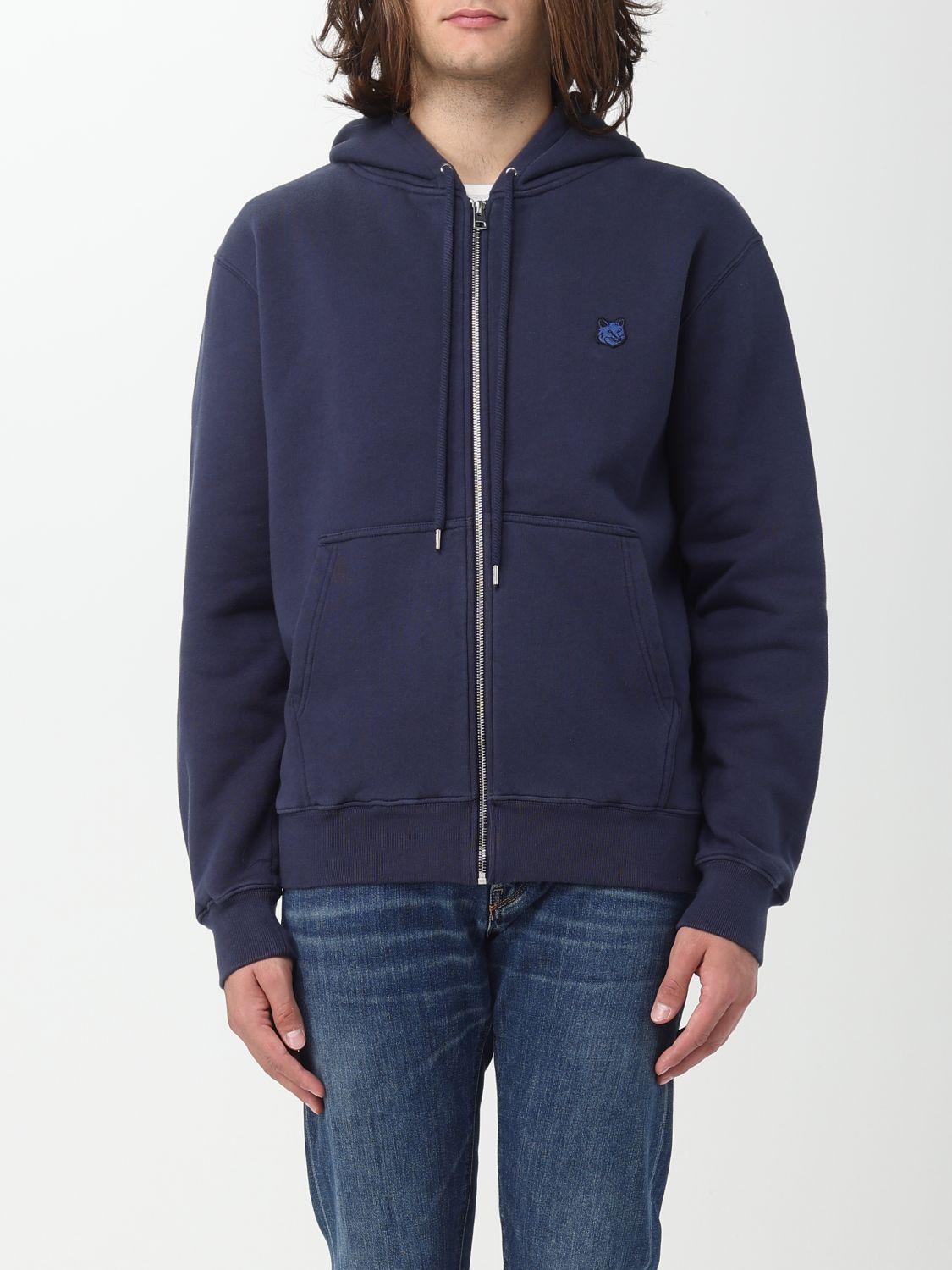 Sweatshirt MAISON KITSUNÉ Men colour Blue