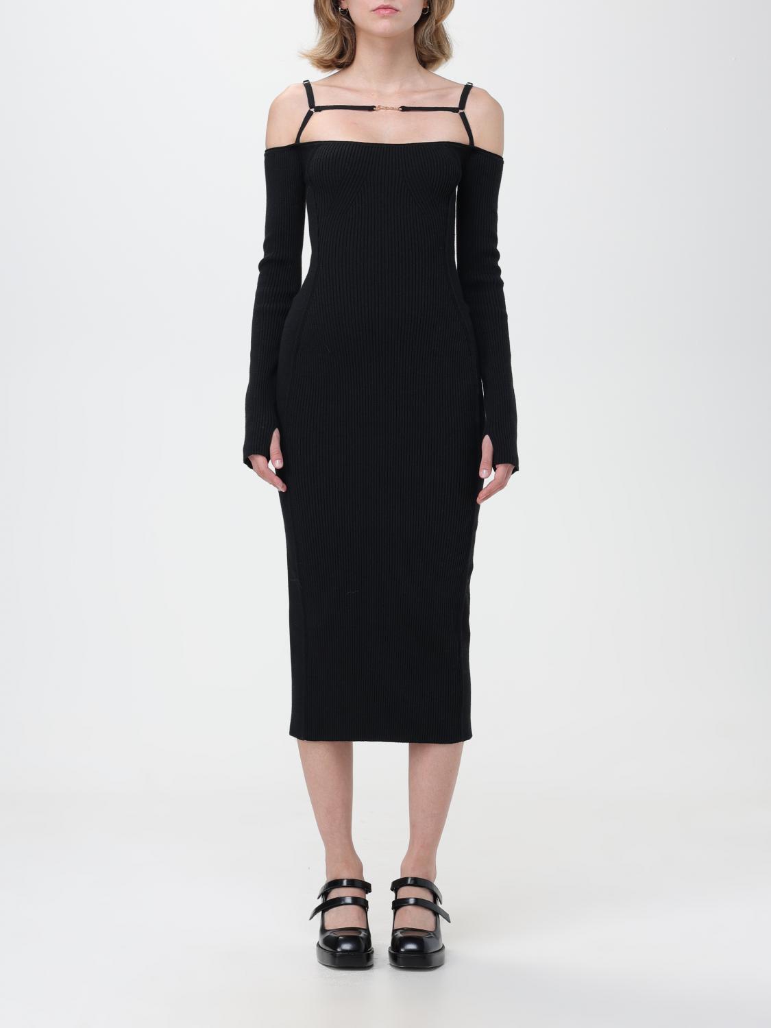 Dress JACQUEMUS Woman colour Black