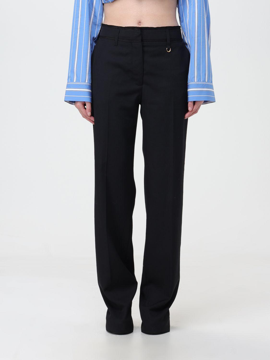 Trousers JACQUEMUS Woman colour Black