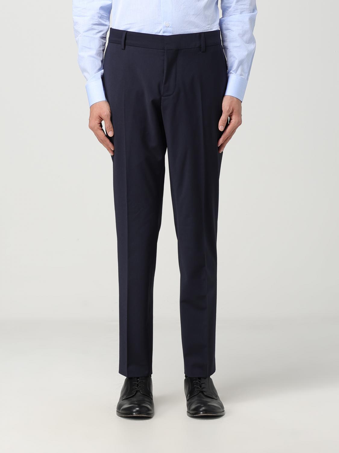 Trousers DANIELE ALESSANDRINI Men colour Blue