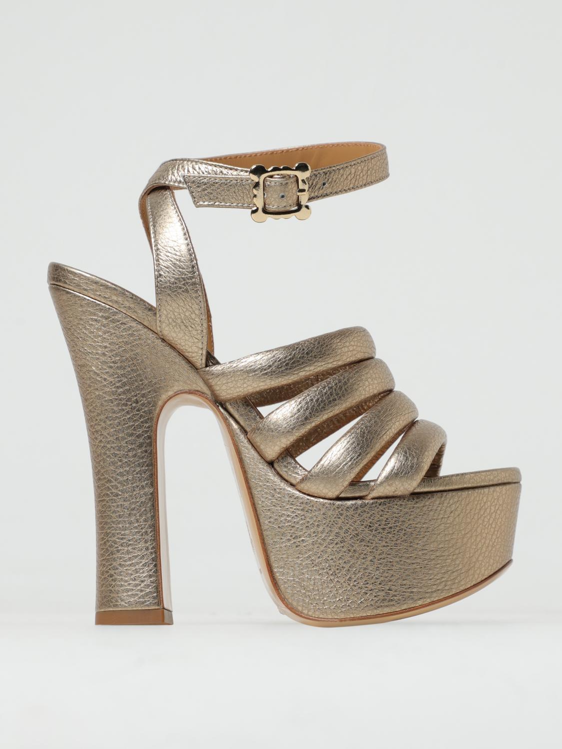 Heeled Sandals VIVIENNE WESTWOOD Woman colour Gold