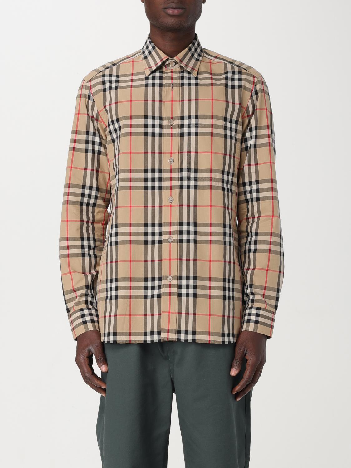 Shirt BURBERRY Men colour Beige