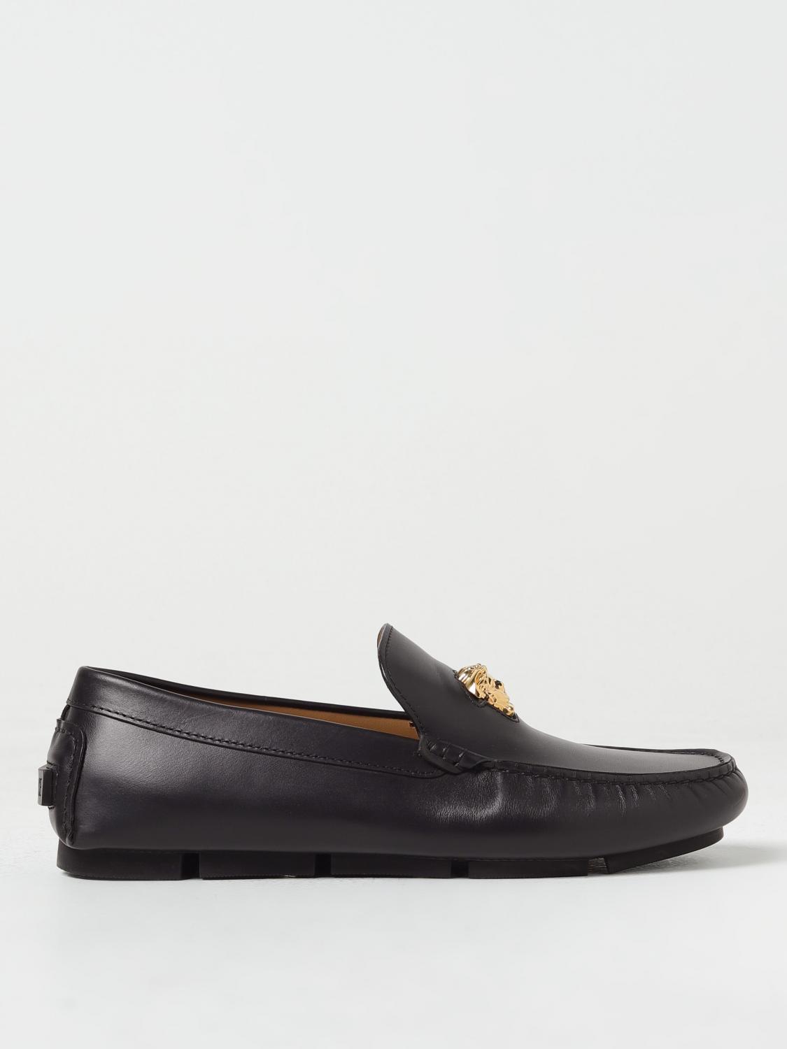 Loafers VERSACE Men colour Black 1