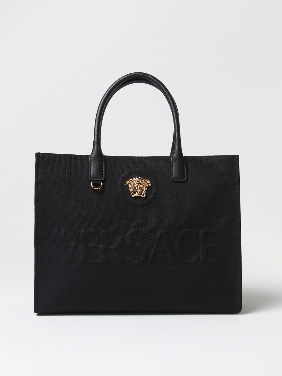 Tote Bags VERSACE Woman colour Black