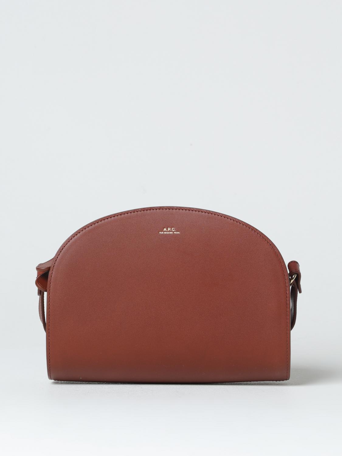 Crossbody Bags A.P.C. Woman colour Brown