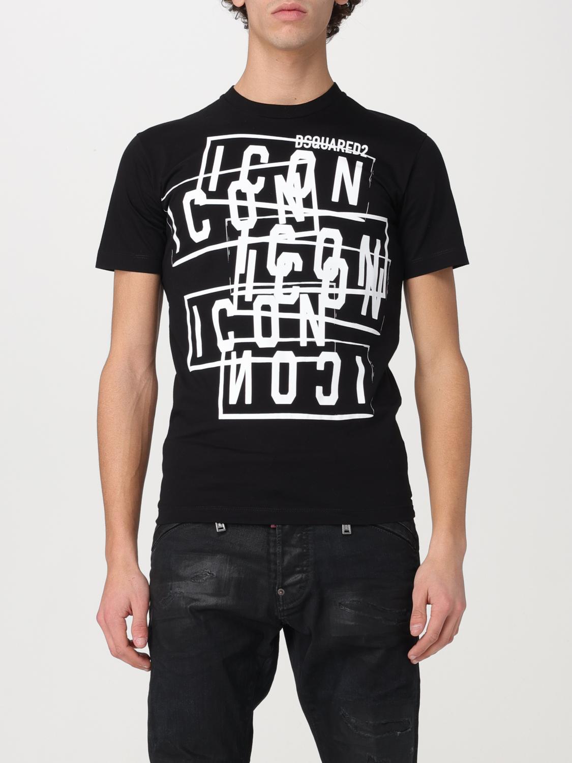 T-Shirt DSQUARED2 Men colour Black