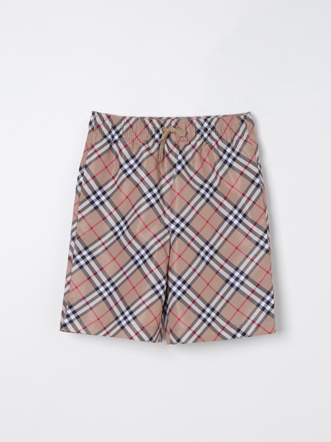 Trousers BURBERRY KIDS Kids colour Beige