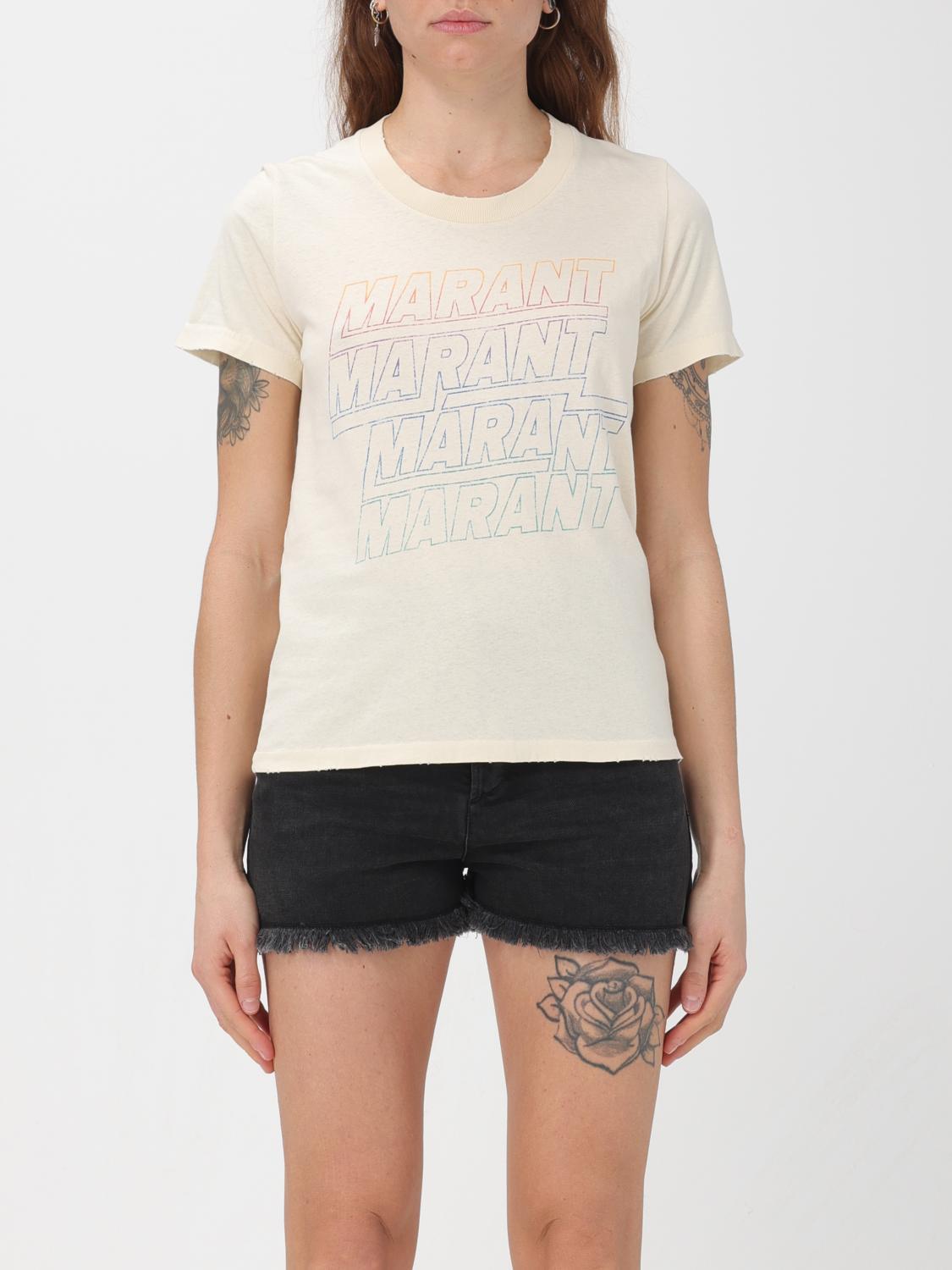 T-Shirt ISABEL MARANT Woman colour Beige