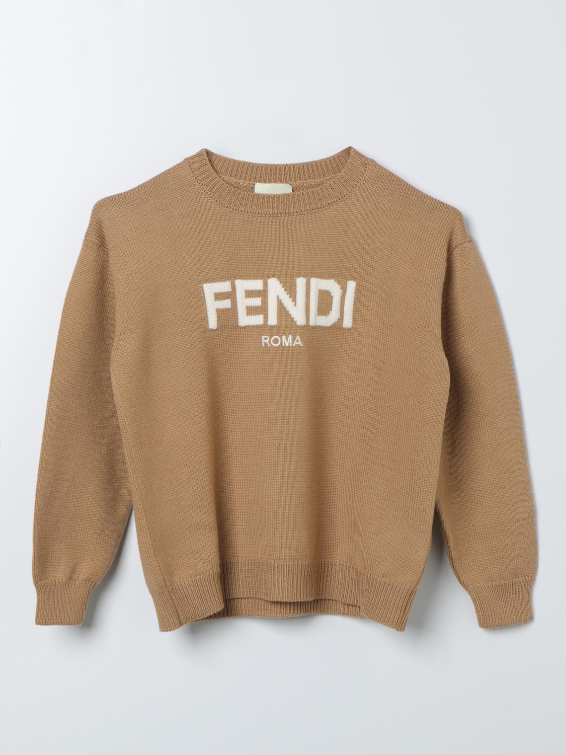 Jumper FENDI KIDS Kids colour Beige