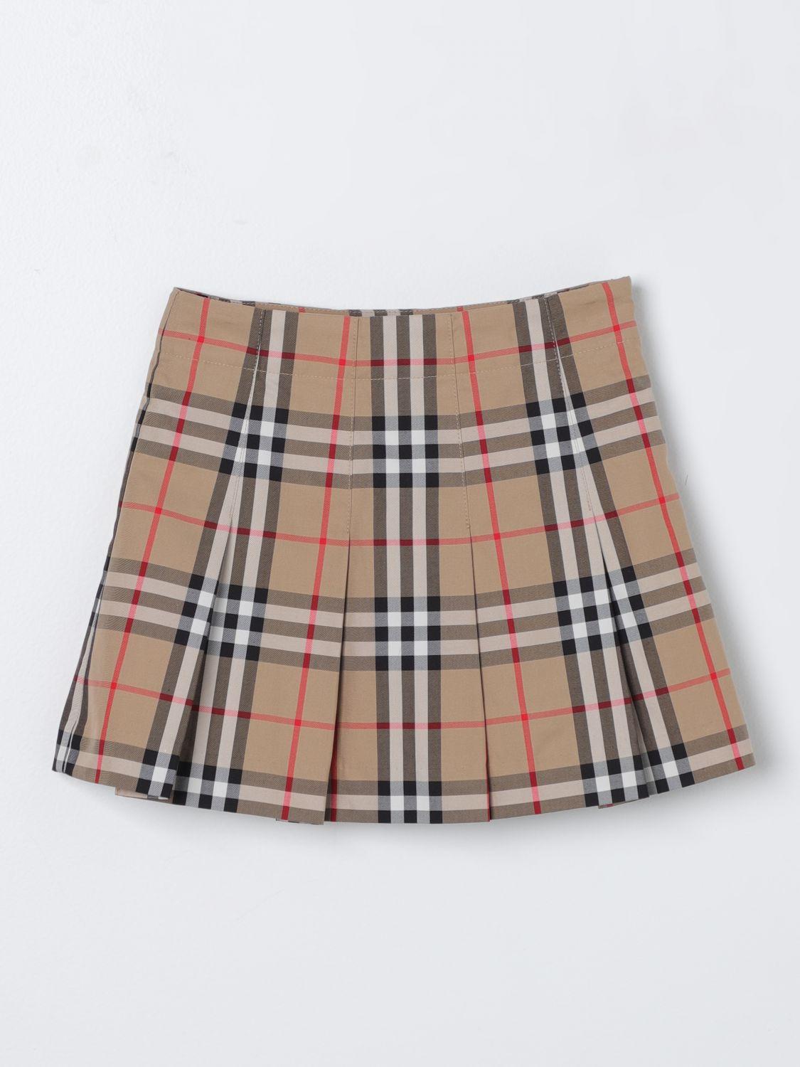 Skirt BURBERRY KIDS Kids colour Beige