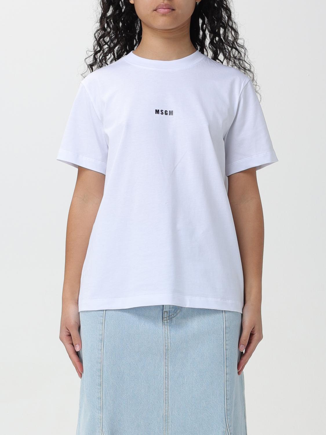 T-Shirt MSGM Woman colour White