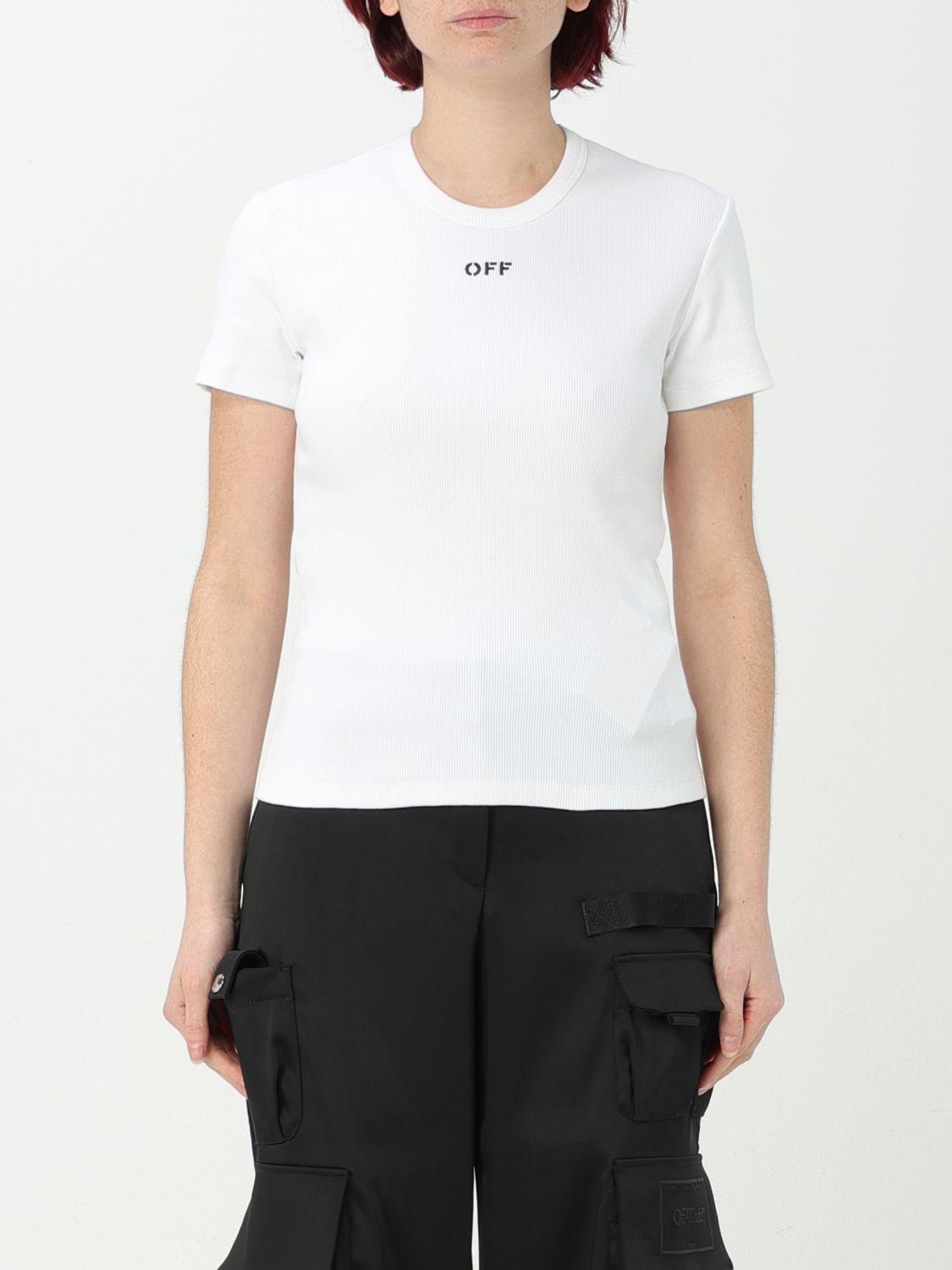 T-Shirt OFF-WHITE Woman colour White