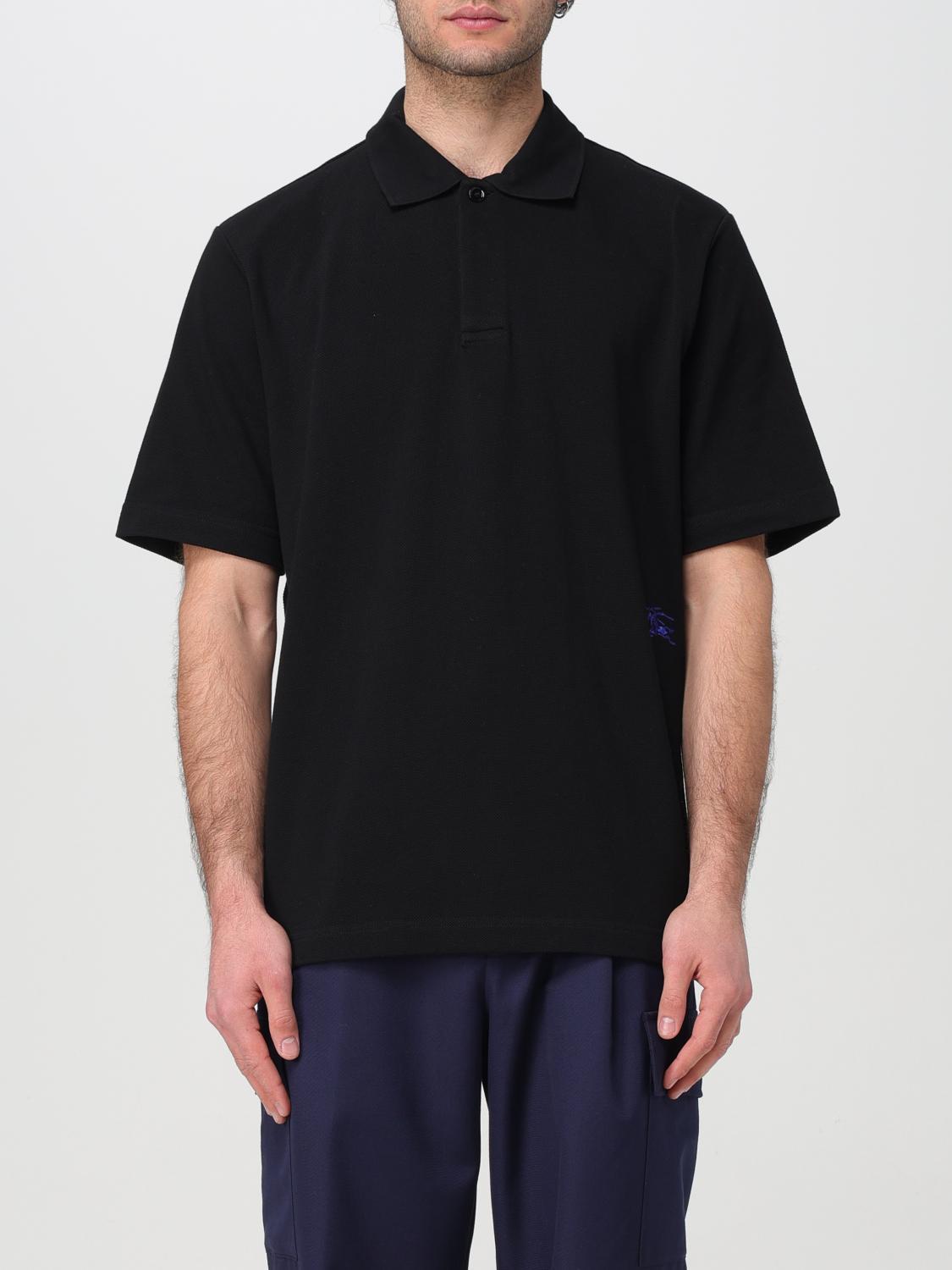 Polo Shirt BURBERRY Men colour Black