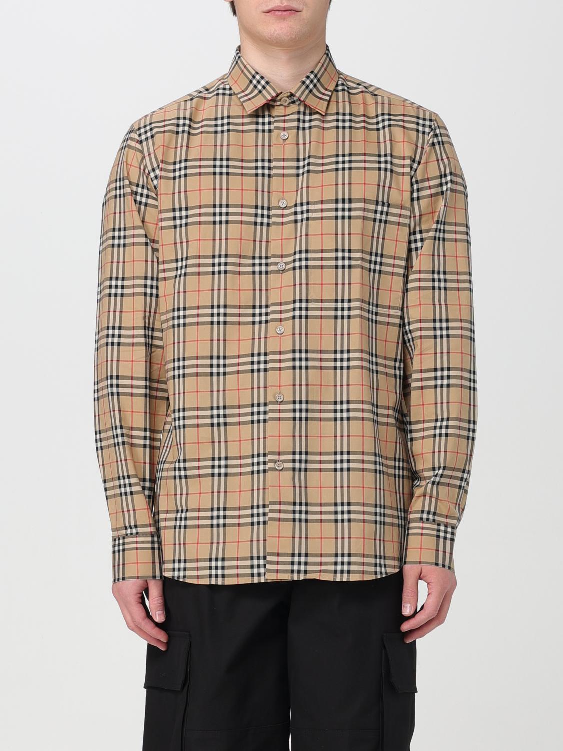 Shirt BURBERRY Men colour Beige