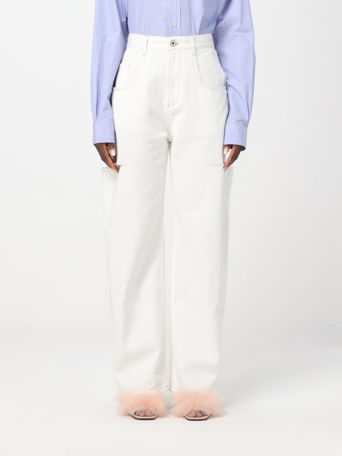 Jeans MAISON MARGIELA Woman colour White