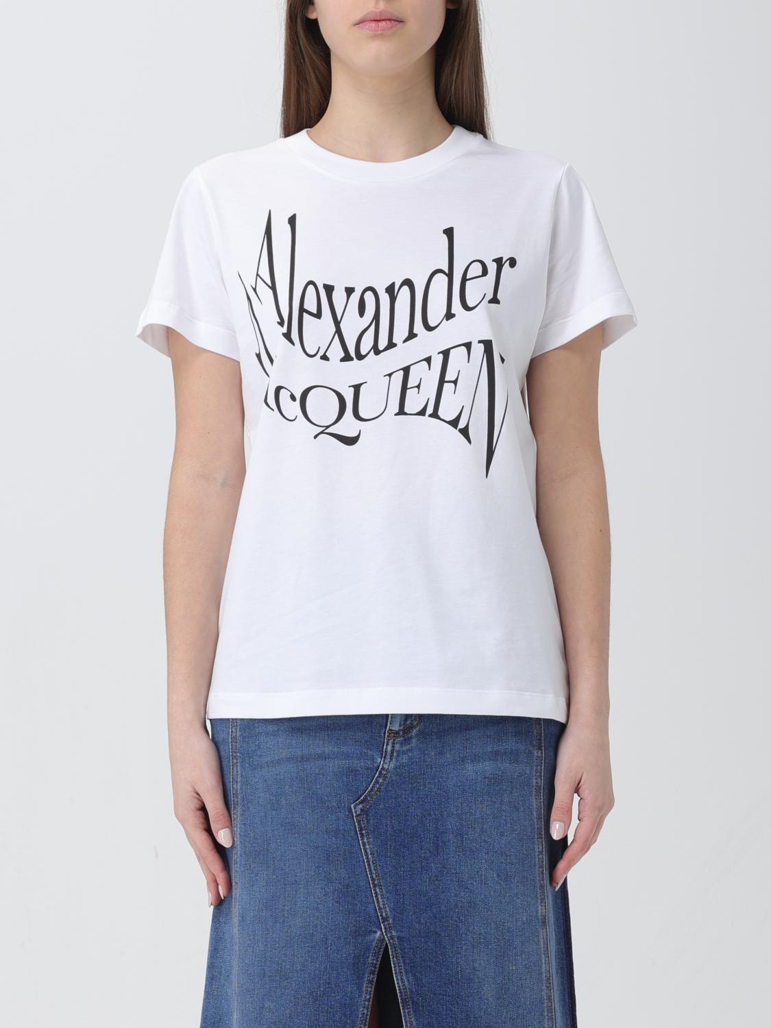 T-Shirt ALEXANDER MCQUEEN Woman colour White