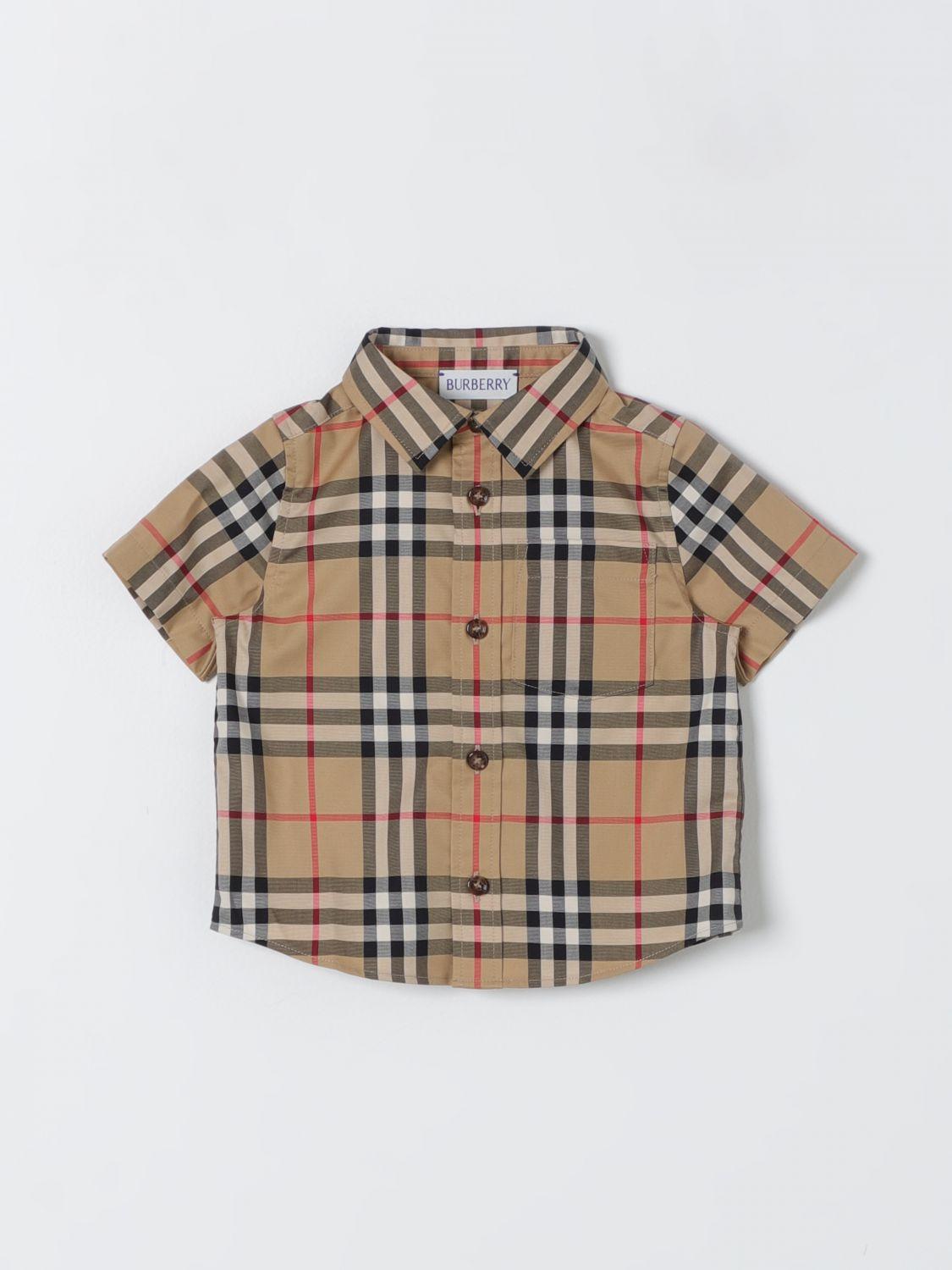 Shirt BURBERRY KIDS Kids colour Beige