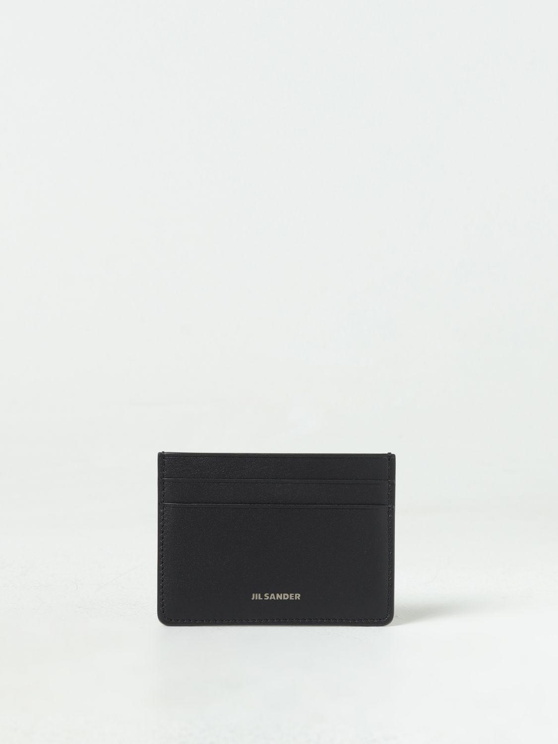 Leather Credit Card Holder Os Black