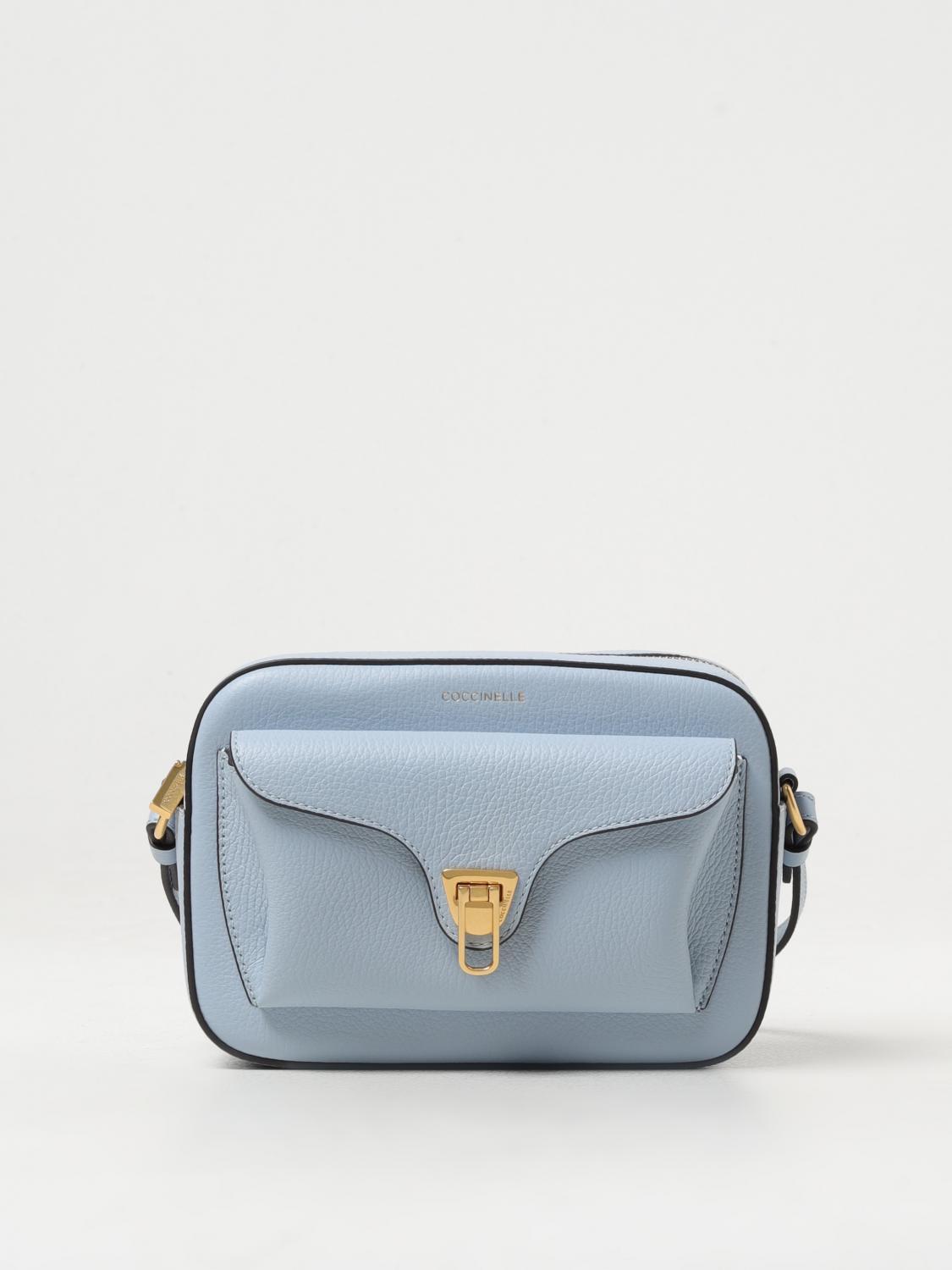 Crossbody Bags COCCINELLE Woman colour Blue