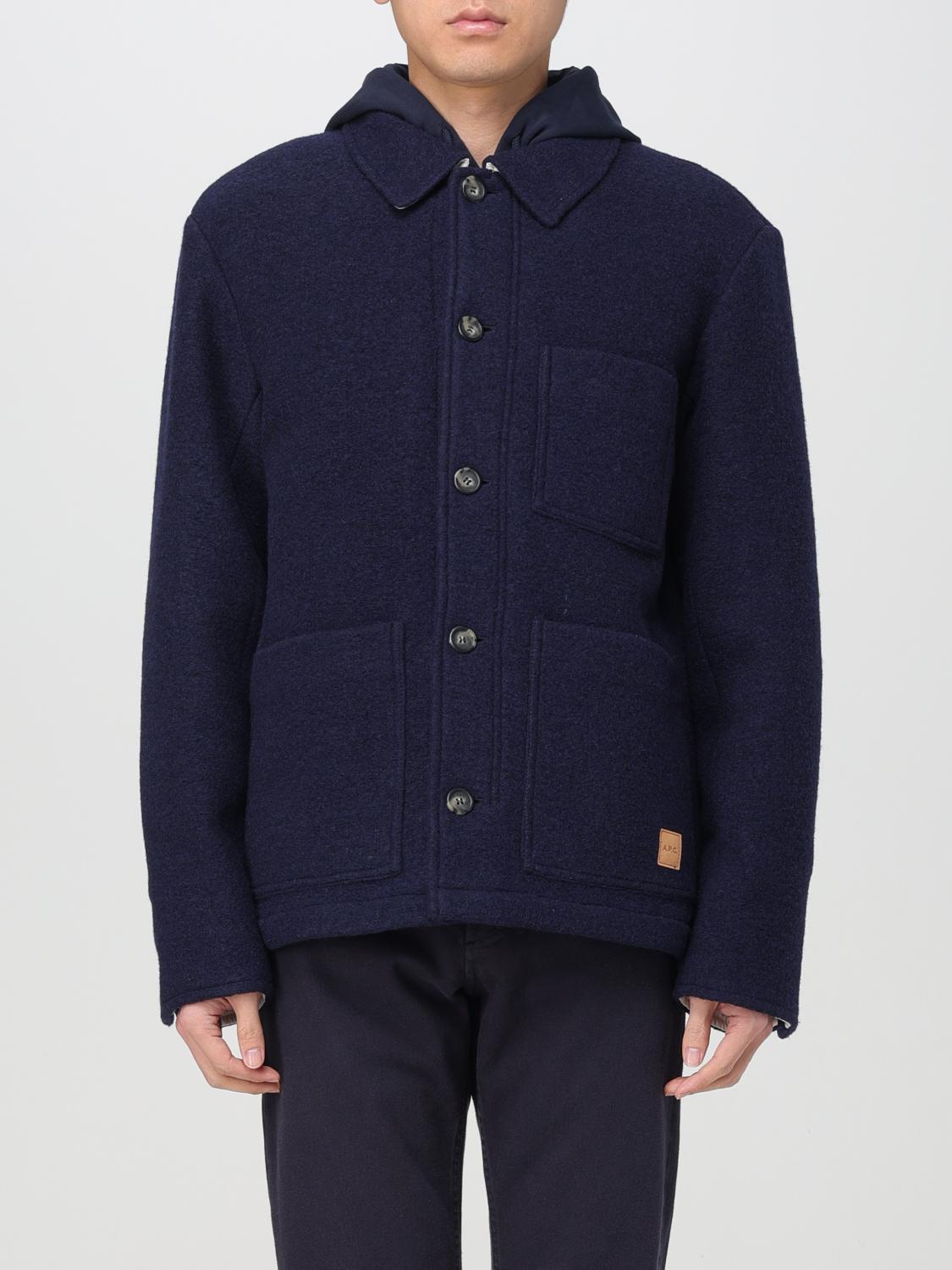 Blazer A.P.C. Men colour Blue