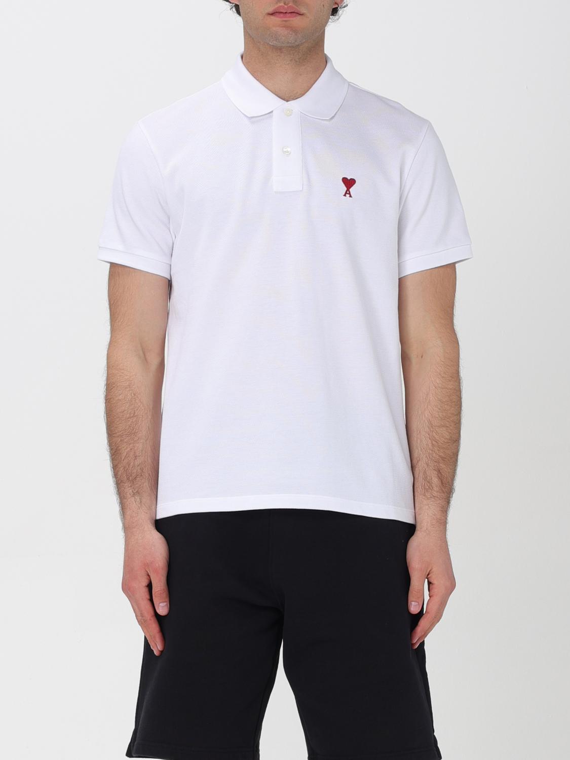 Polo Shirt AMI PARIS Men Colour White