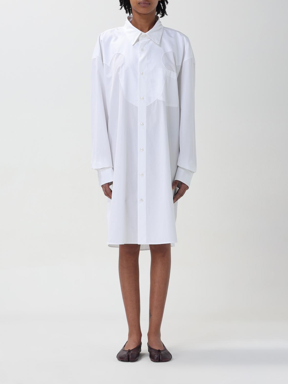 Dress MAISON MARGIELA Woman colour White