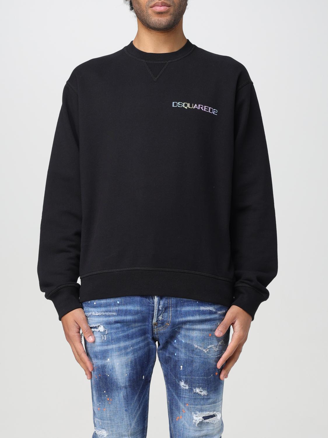 Sweatshirt DSQUARED2 Men Colour Black