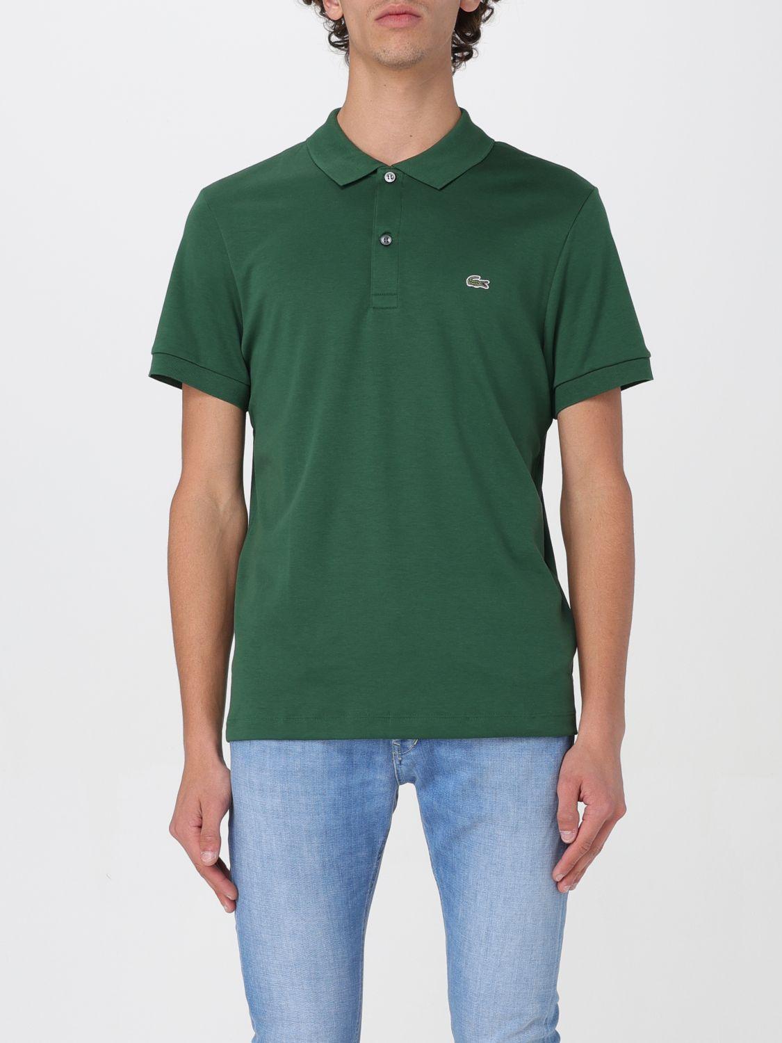 Polo Shirt LACOSTE Men colour Green