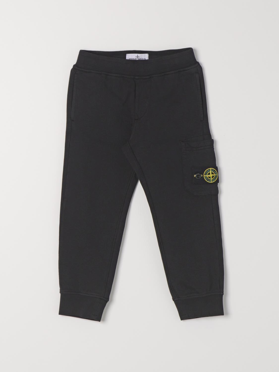 Trousers STONE ISLAND JUNIOR Kids colour Black