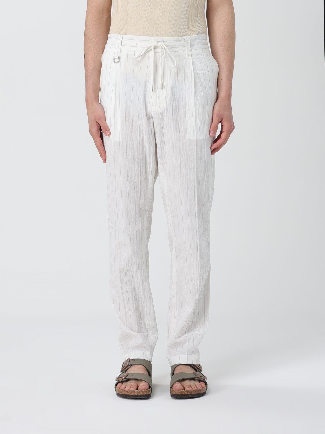 Trousers PAOLO PECORA Men colour Beige