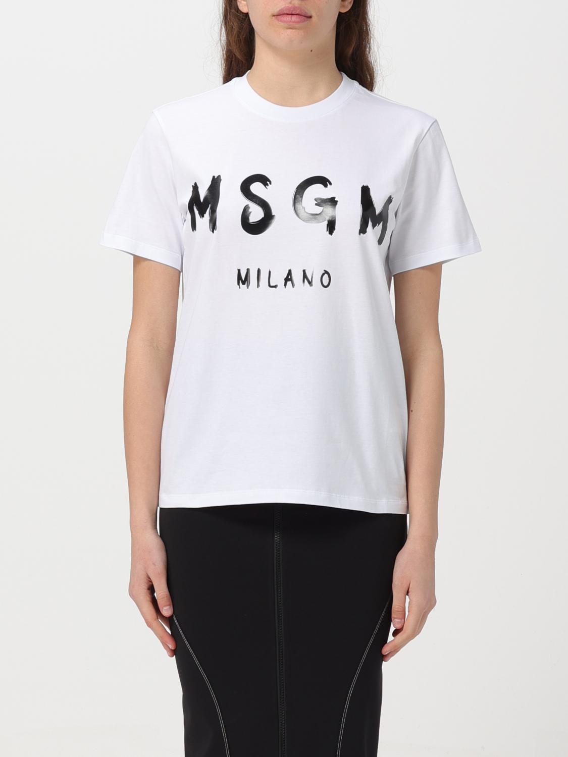 T-Shirt MSGM Woman colour White