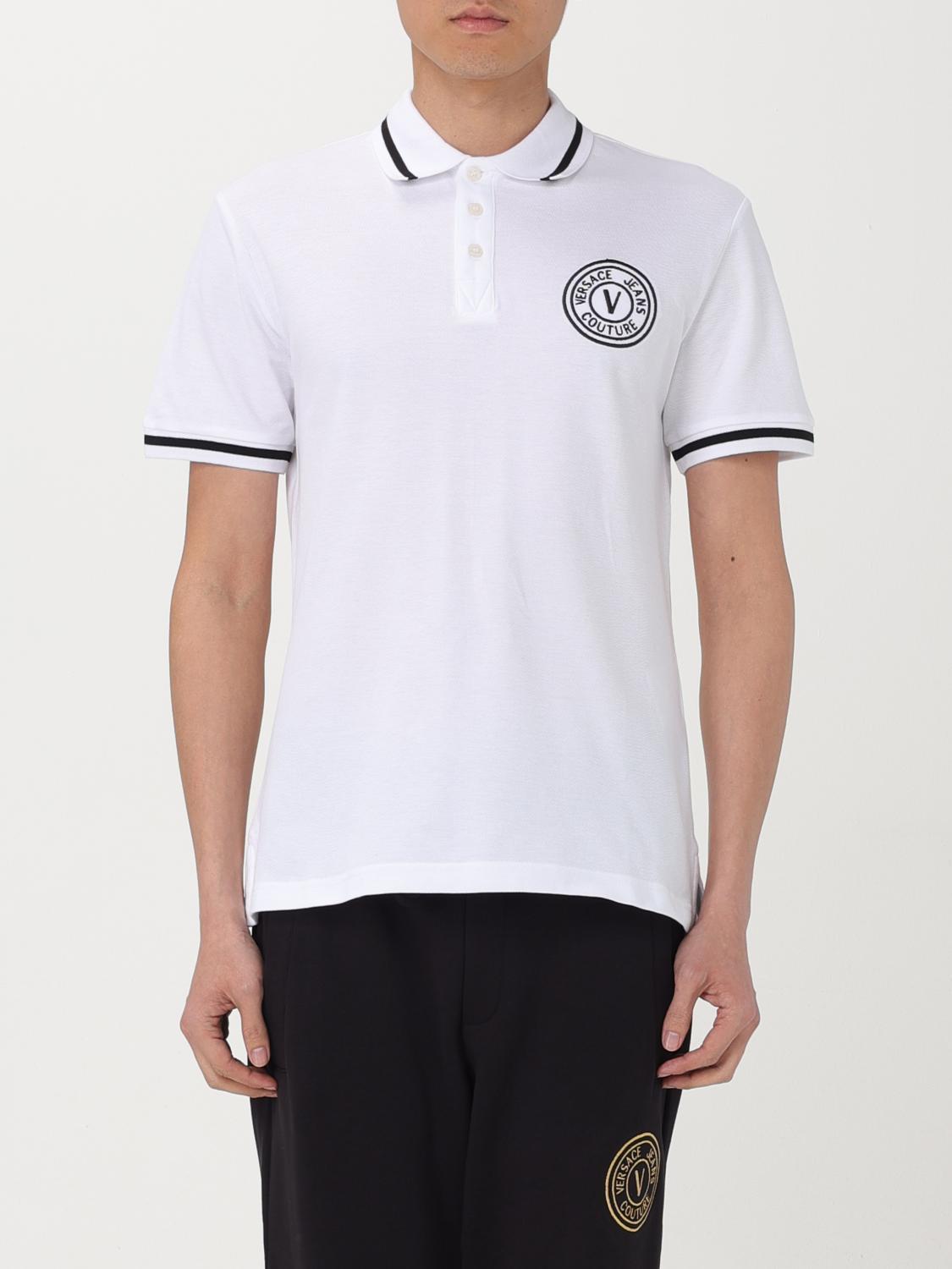 Polo Shirt VERSACE JEANS COUTURE Men colour White