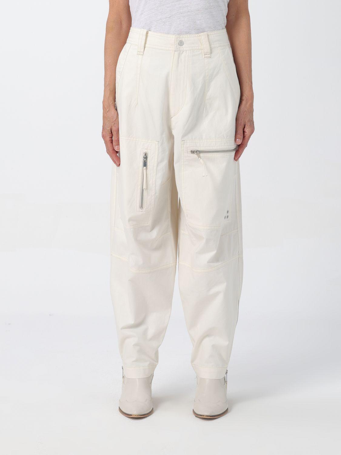 Trousers ISABEL MARANT ETOILE Woman colour Beige