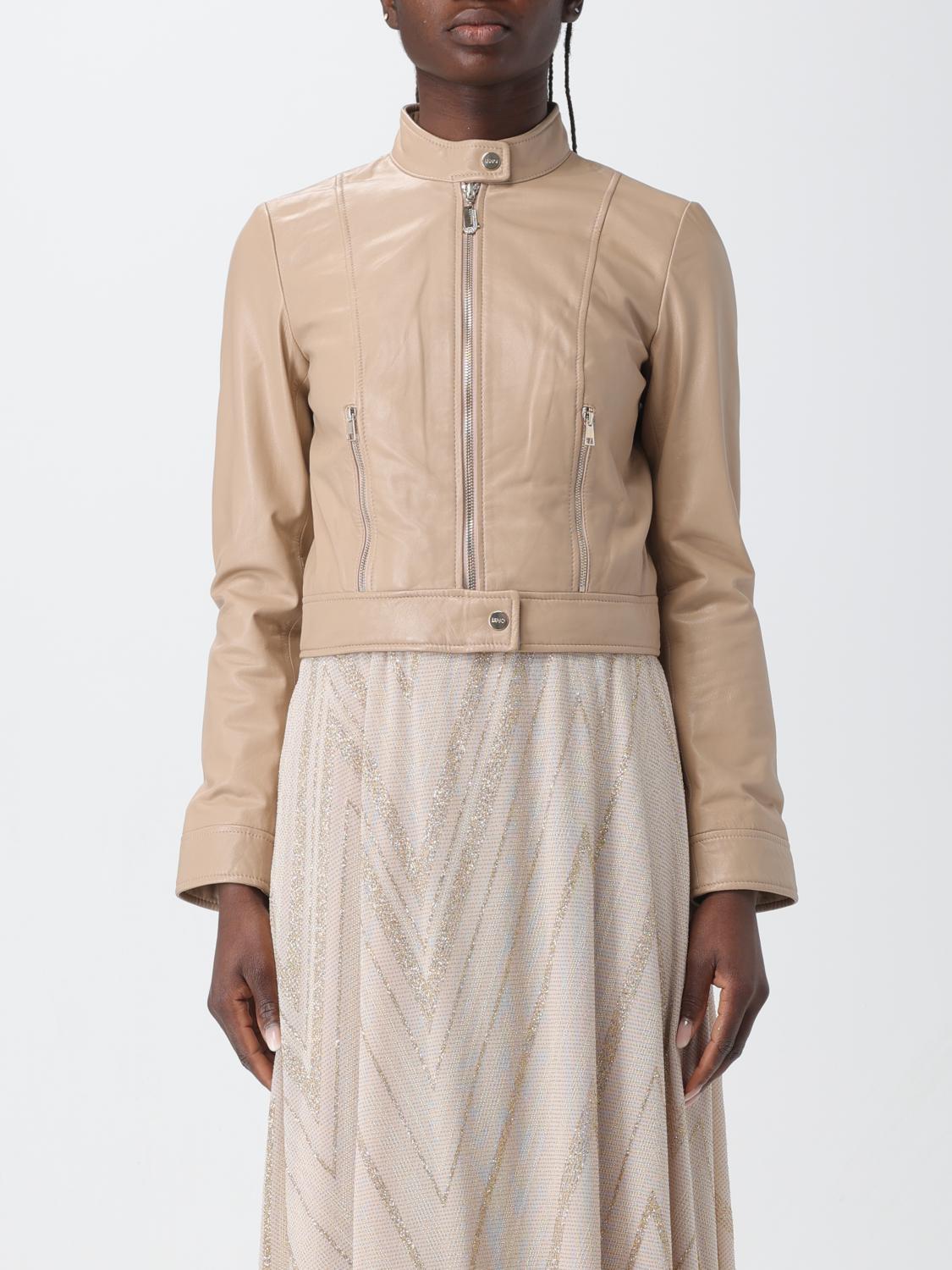 Jacket LIU JO Woman colour Beige