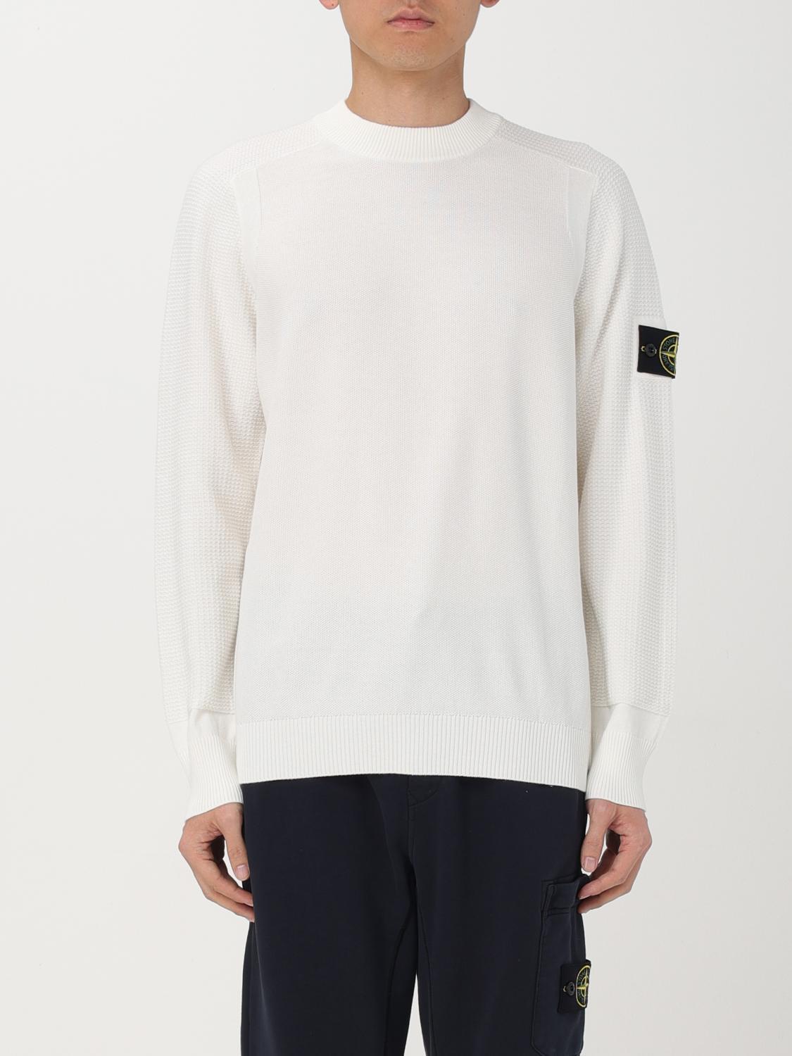 Jumper STONE ISLAND Men colour White