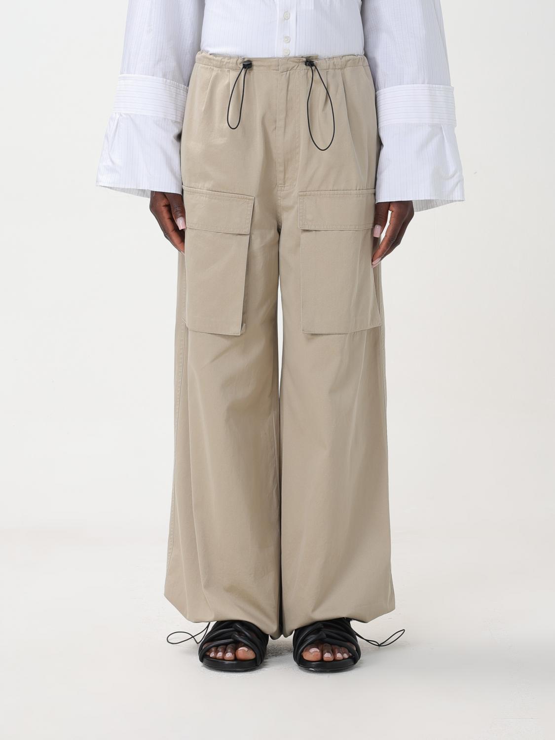 Trousers MM6 MAISON MARGIELA Woman colour Beige