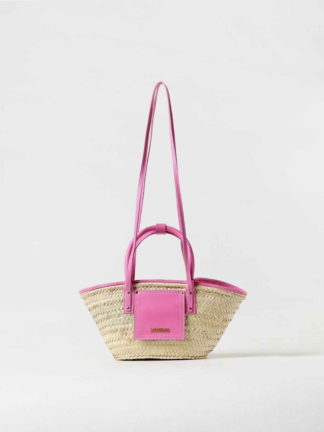 Handbag JACQUEMUS Woman colour Fuchsia