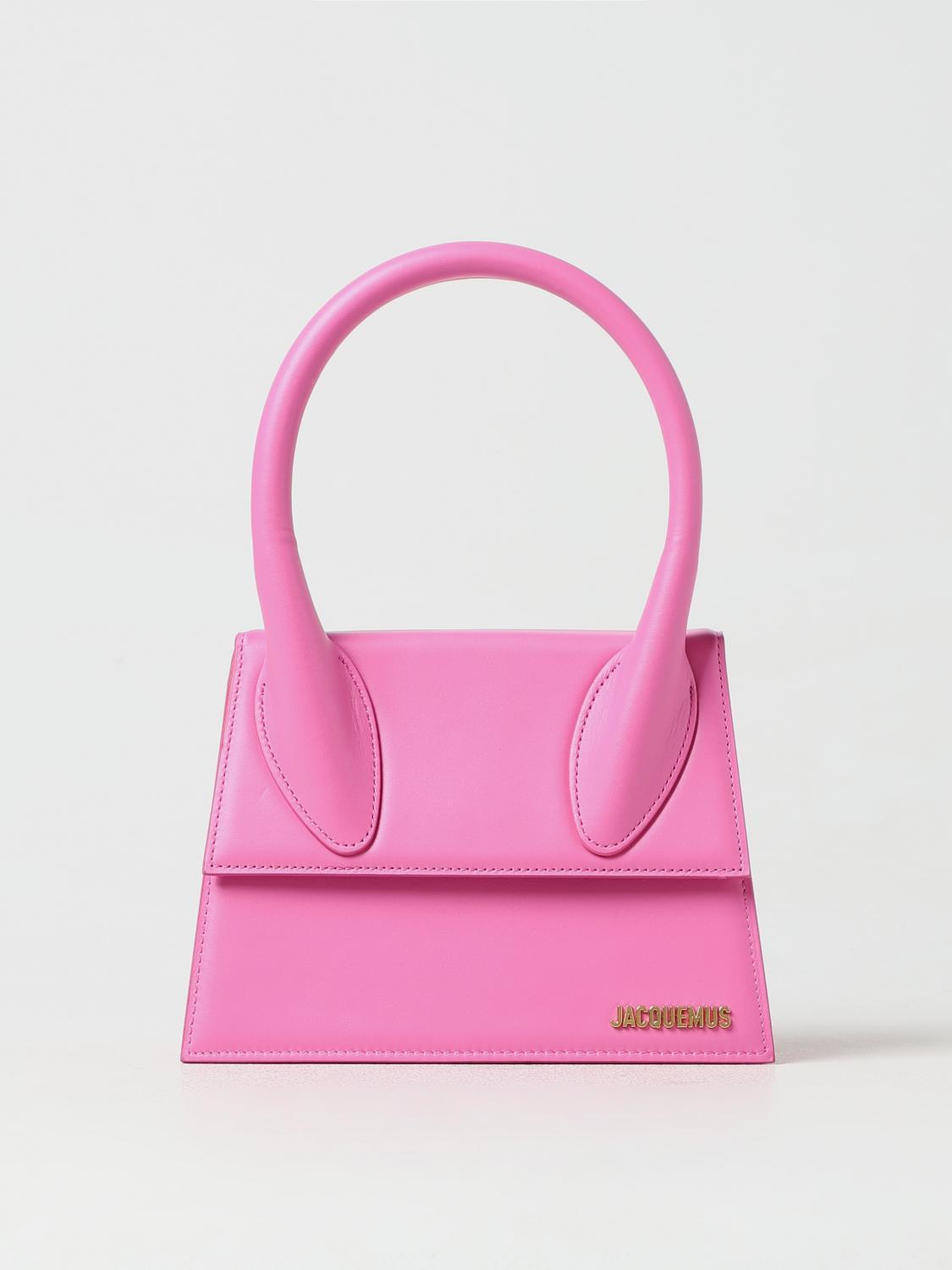 Handbag JACQUEMUS Woman colour Fuchsia