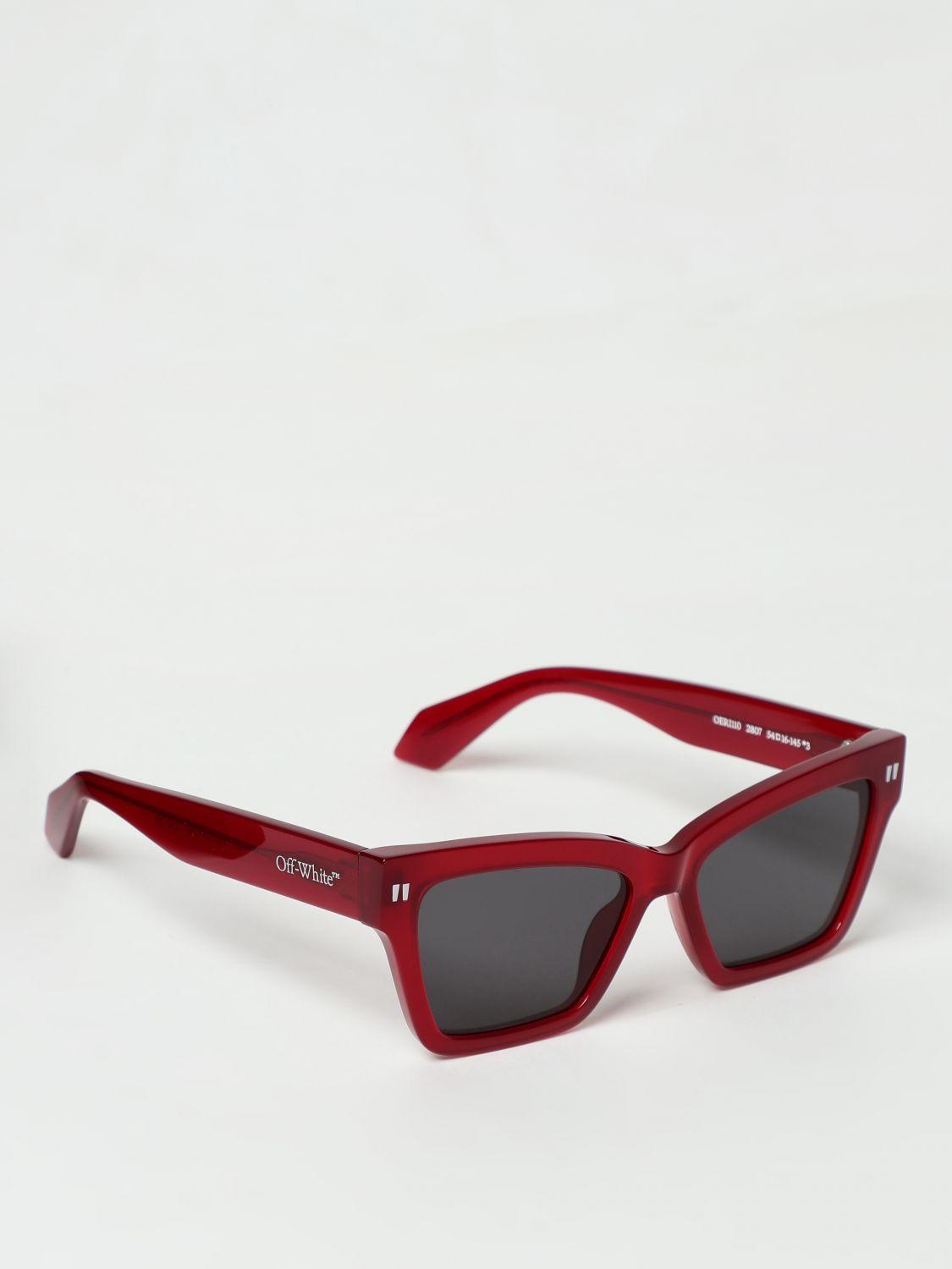 Sunglasses OFF-WHITE Woman colour Burgundy