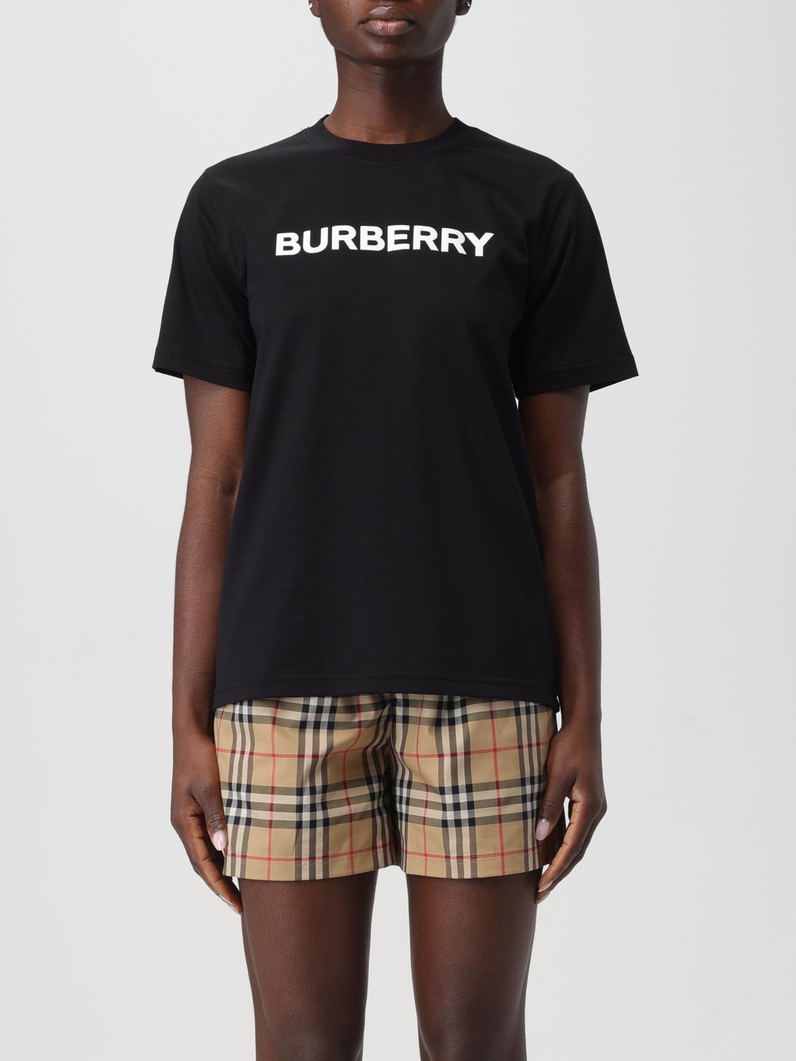 T-Shirt BURBERRY Woman Colour Black