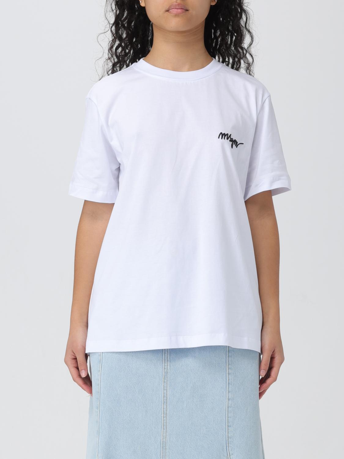 T-Shirt MSGM Woman colour White