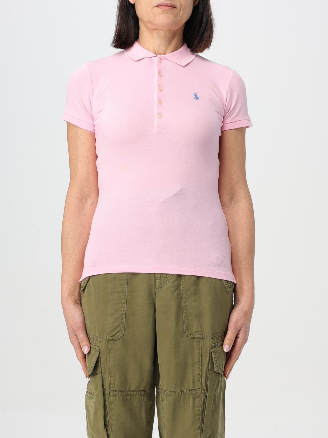 Polo Shirt POLO RALPH LAUREN Woman colour Pink