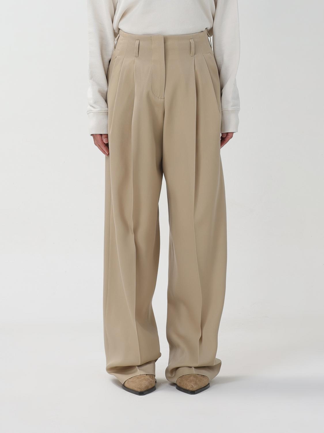 Trousers GOLDEN GOOSE Woman colour Beige